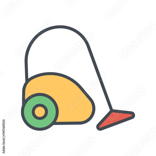 Room Cleaning Icon Design