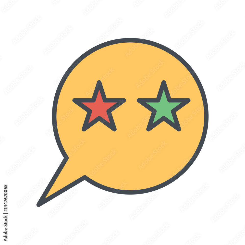Obraz premium Rating Icon Design
