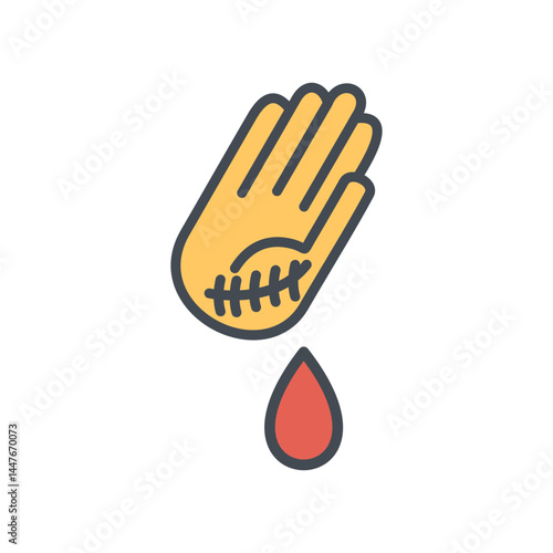 Wound Icon Design