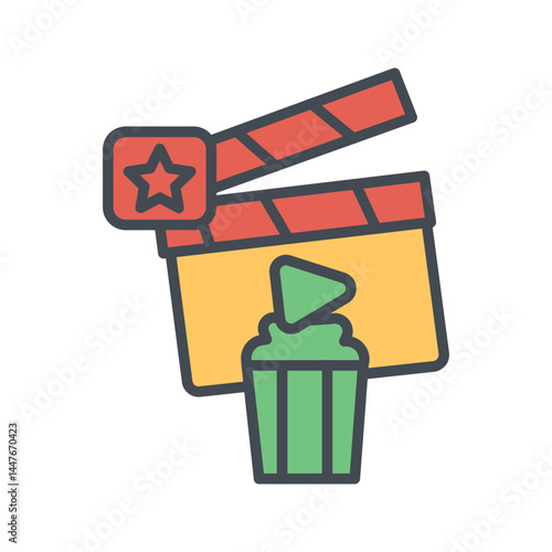Holiday Movies Icon Design
