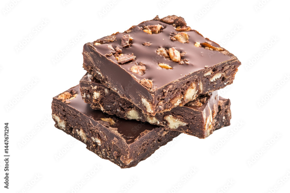 Stacked chocolate brownies image with gooey texture perfect for confectionery branding or digital dessert features Stacked chocolate brownies image with gooey texture perfect for confectionery branding or digital dessert features