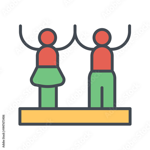 Festive Unity Icon Design