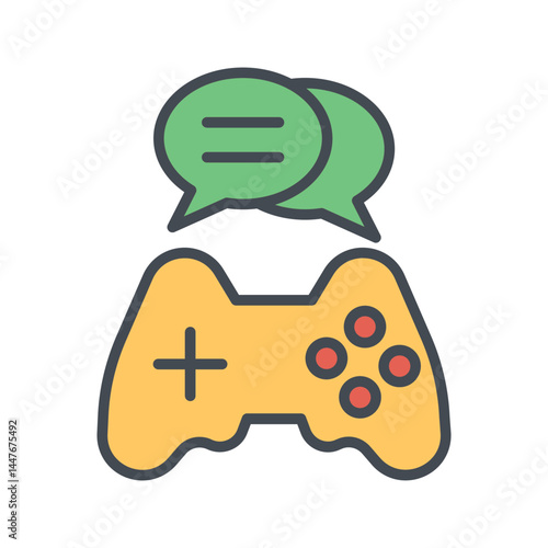 Gaming Chat Icon Design