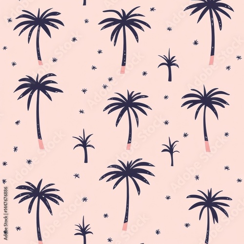 seamless pattern with fireworks
