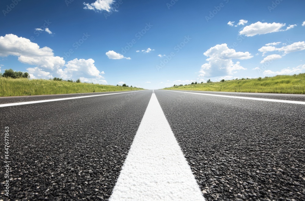 Fototapeta premium road to the sky