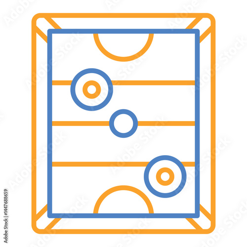 Air hockey Icon