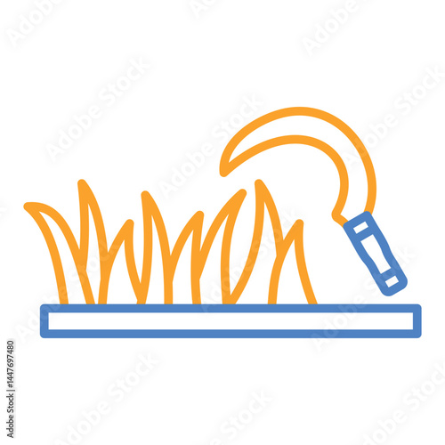 Grass sickle Icon