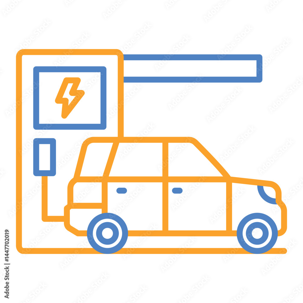 Charging station Icon Charging station Icon