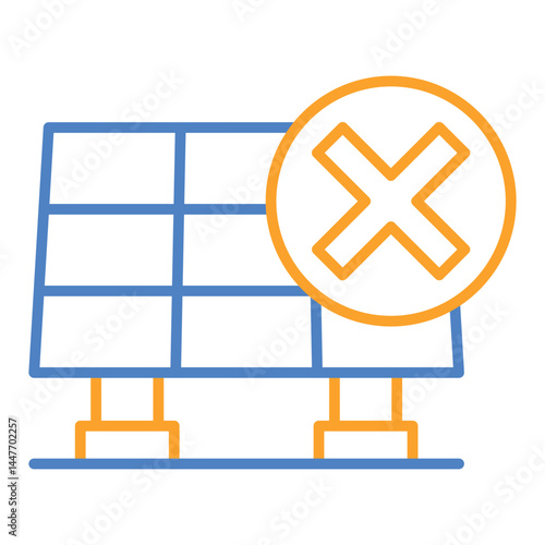 Solar fault Icon