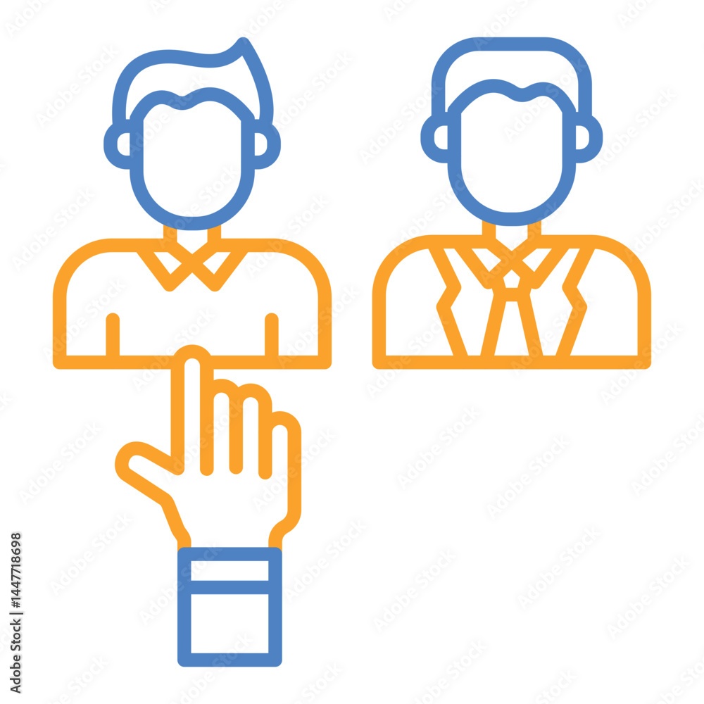 Obraz premium Selection Icon