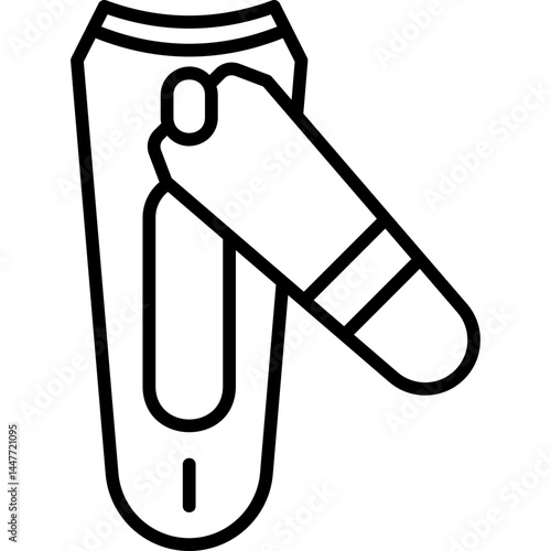 Nail Clipper Line Icon