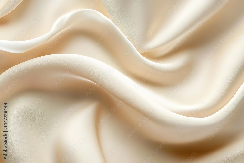 Fototapeta premium Soft brushed gold texture, light champagne tone, smooth and clean surface, elegant and minimalist style.