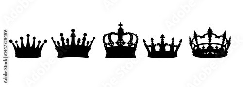 Collection of various crowns| Royal-Majestic