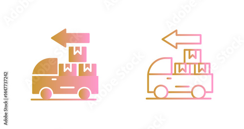 Order Return Icon Design