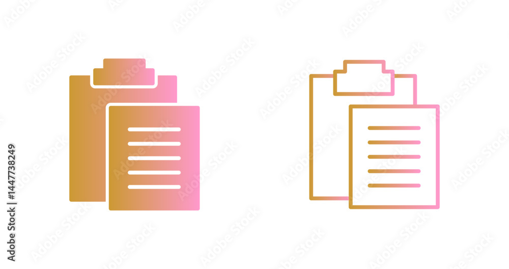 Paste Icon Design Paste Icon Design