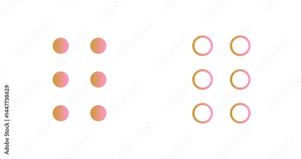 Fototapeta premium Drag Indicator Icon Design