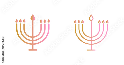 Hanukkah Icon Design