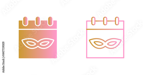 Mardi Gras Icon Design