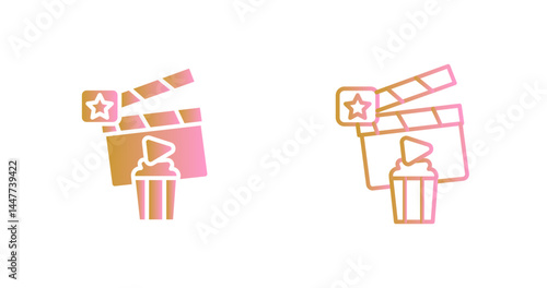 Holiday Movies Icon Design