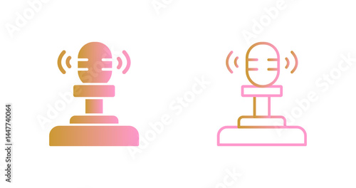 Gaming Microphone Icon Design