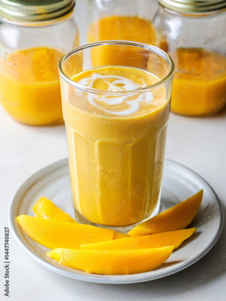 Creamy Mango Smoothie Recipe Tropical Delight in a Glass - Refreshing Summer Drink Creamy Mango Smoothie Recipe Tropical Delight in a Glass - Refreshing Summer Drink