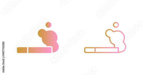 Cigarette Icon Design