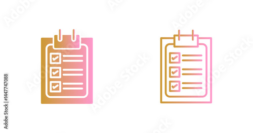 Checklist Icon Design