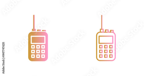 Walkie Talkie Icon Design