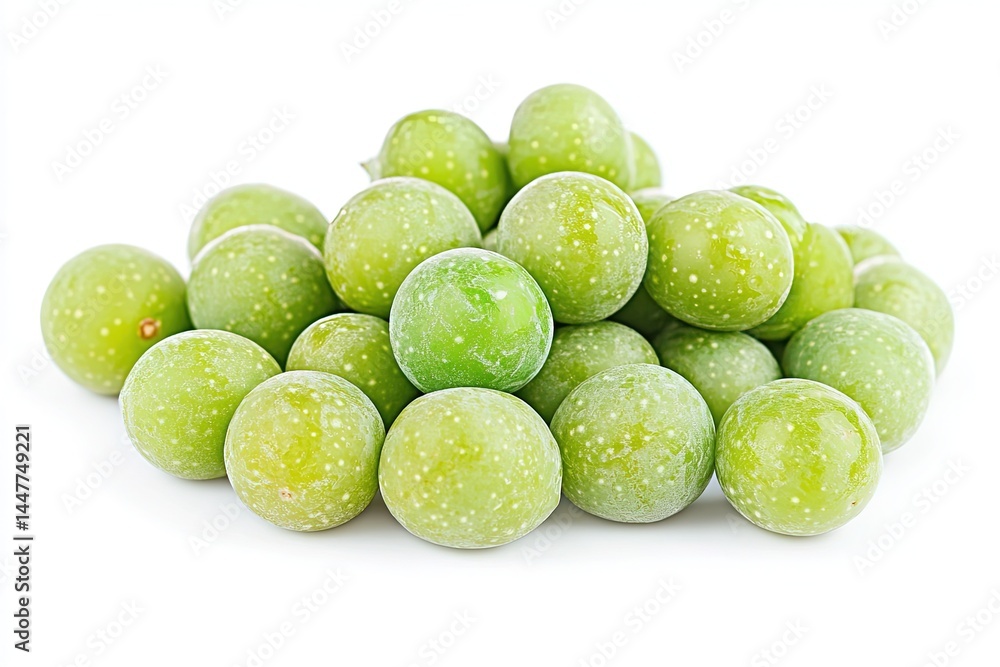 Ripe green olives isolated on white background Ripe green olives isolated on white background