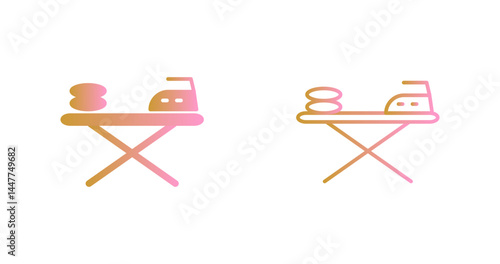 Iron Board Icon Design