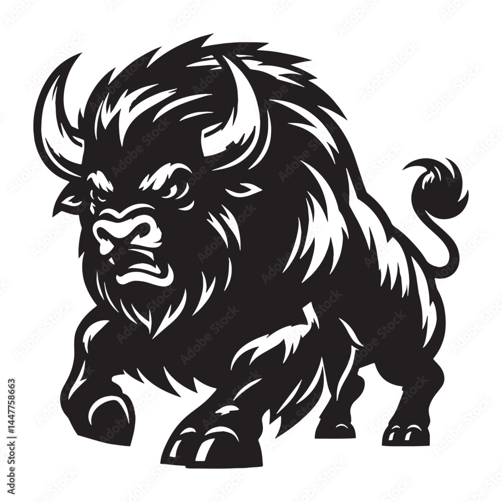 Precise bison silhouette vector designed for sharp brand identity visuals – bison silhouette – bison vector – bison illustration – silhouette of bison
Precise bison silhouette vector designed for sharp brand identity visuals – bison silhouette – bison vector – bison illustration – silhouette of bison