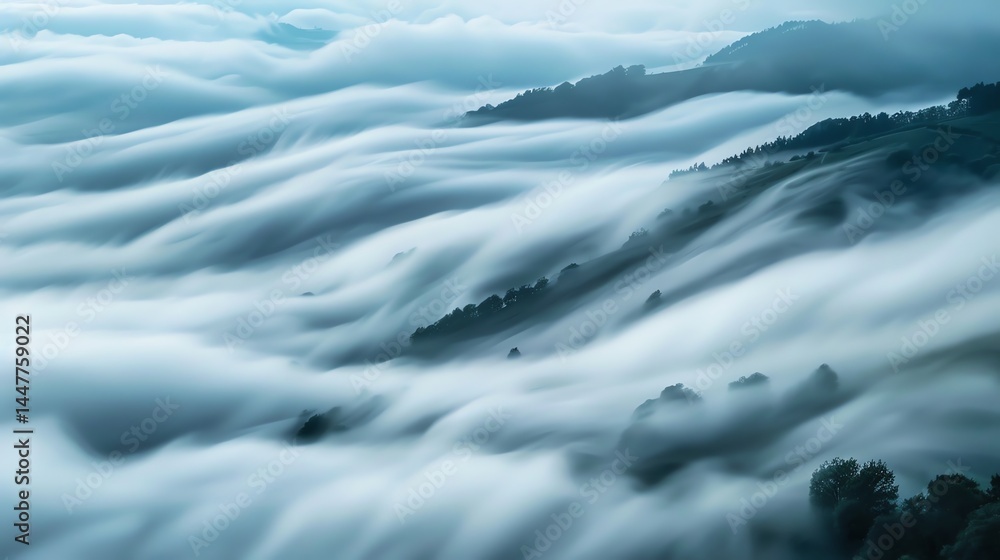 Amazing landscape with mountain range and clouds. Amazing landscape with mountain range and clouds.