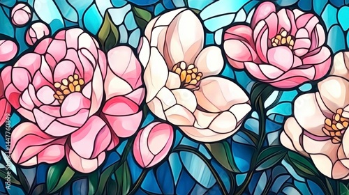 Classic Spring Creative Symmetric Leaf