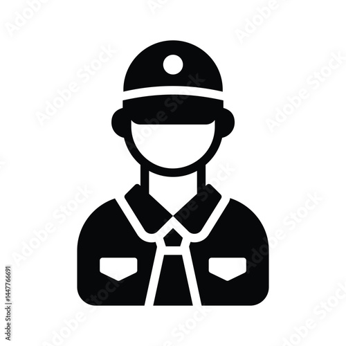 Check out handy glyph style icon of watchman