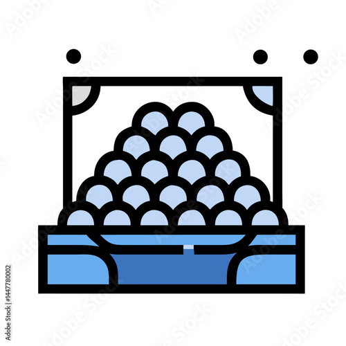 Indoor Ball Pit Play Area Icon Representing Fun and Children's Recreation