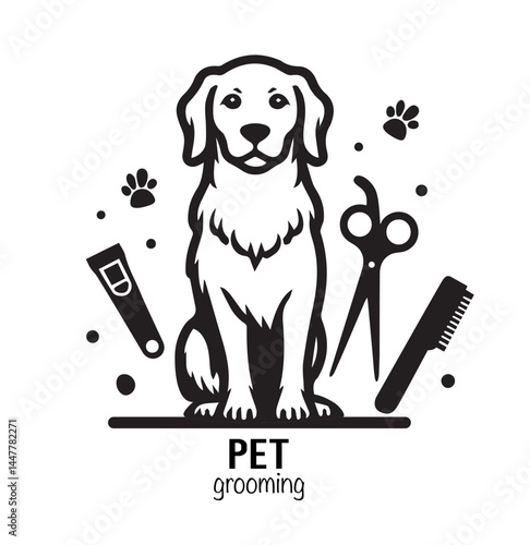Logo for Pet Grooming salon