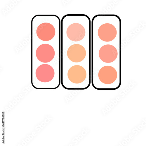 isolated Color Soft Vector