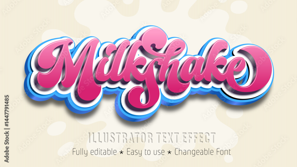 Editable text effect creation graphic design studio illustrator creative space close-up typography concept Editable text effect creation graphic design studio illustrator creative space close-up typography concept