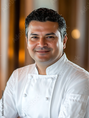 Master chef portrait
