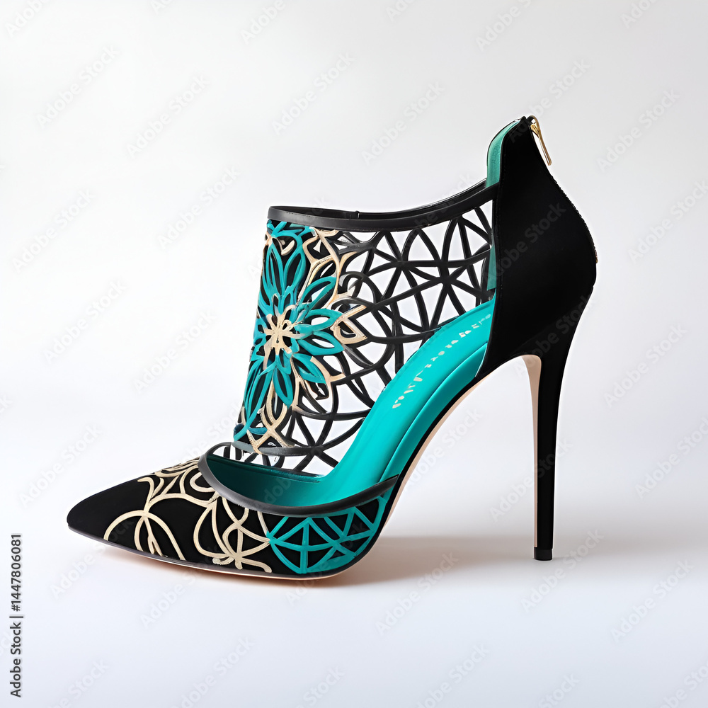 Obraz premium abstract tracery shoe