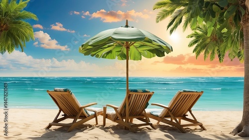 Wallpaper Mural Aerial view of a small island in a serene lake, Torontodigital.ca