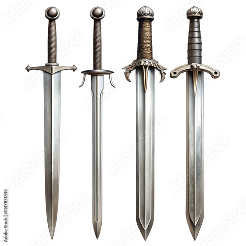 sword isolated on white