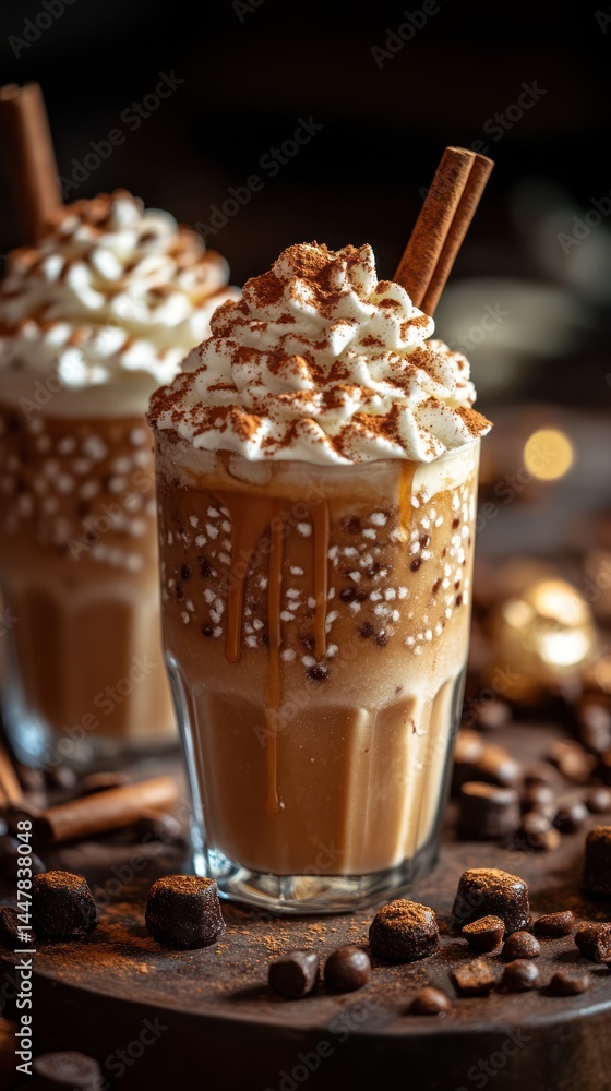 Chocolate Iced Coffee Drink Image Chocolate Iced Coffee Drink Image
