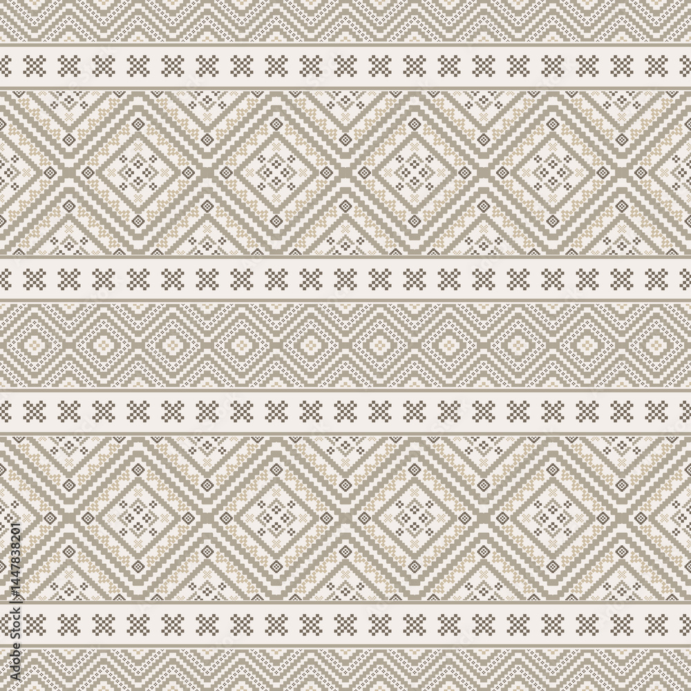 Southwest Native seamless pattern ethnic tribal Aztec geometric Navajo Native American fabric colorful design vector for textile print Southwest Native seamless pattern ethnic tribal Aztec geometric Navajo Native American fabric colorful design vector for textile print