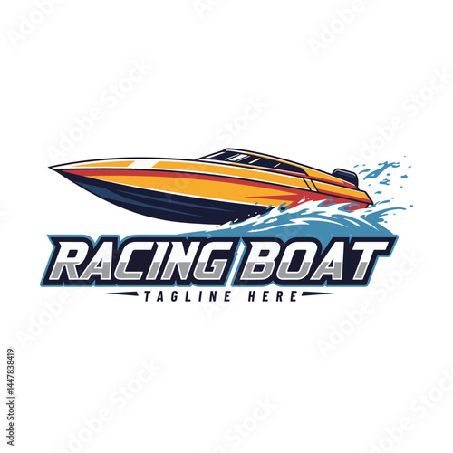 Racing Boat Logo