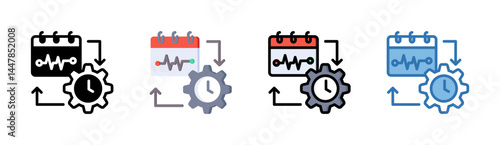Longitudinal Icon
