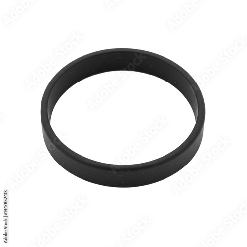 silicone wristband isolated on white background