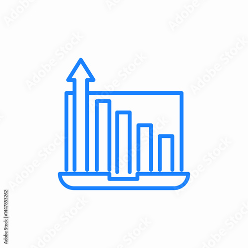 development indicators icon sign vector