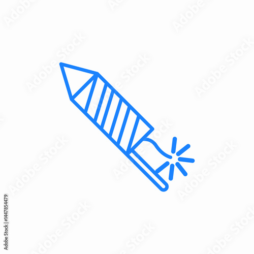 firework party icon sign vector