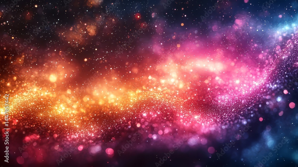 Vibrant cosmic nebula with swirling colors of pink, orange, and blue, creating a mesmerizing backdrop for space-themed projects and designs. Vibrant cosmic nebula with swirling colors of pink, orange, and blue, creating a mesmerizing backdrop for space-themed projects and designs.